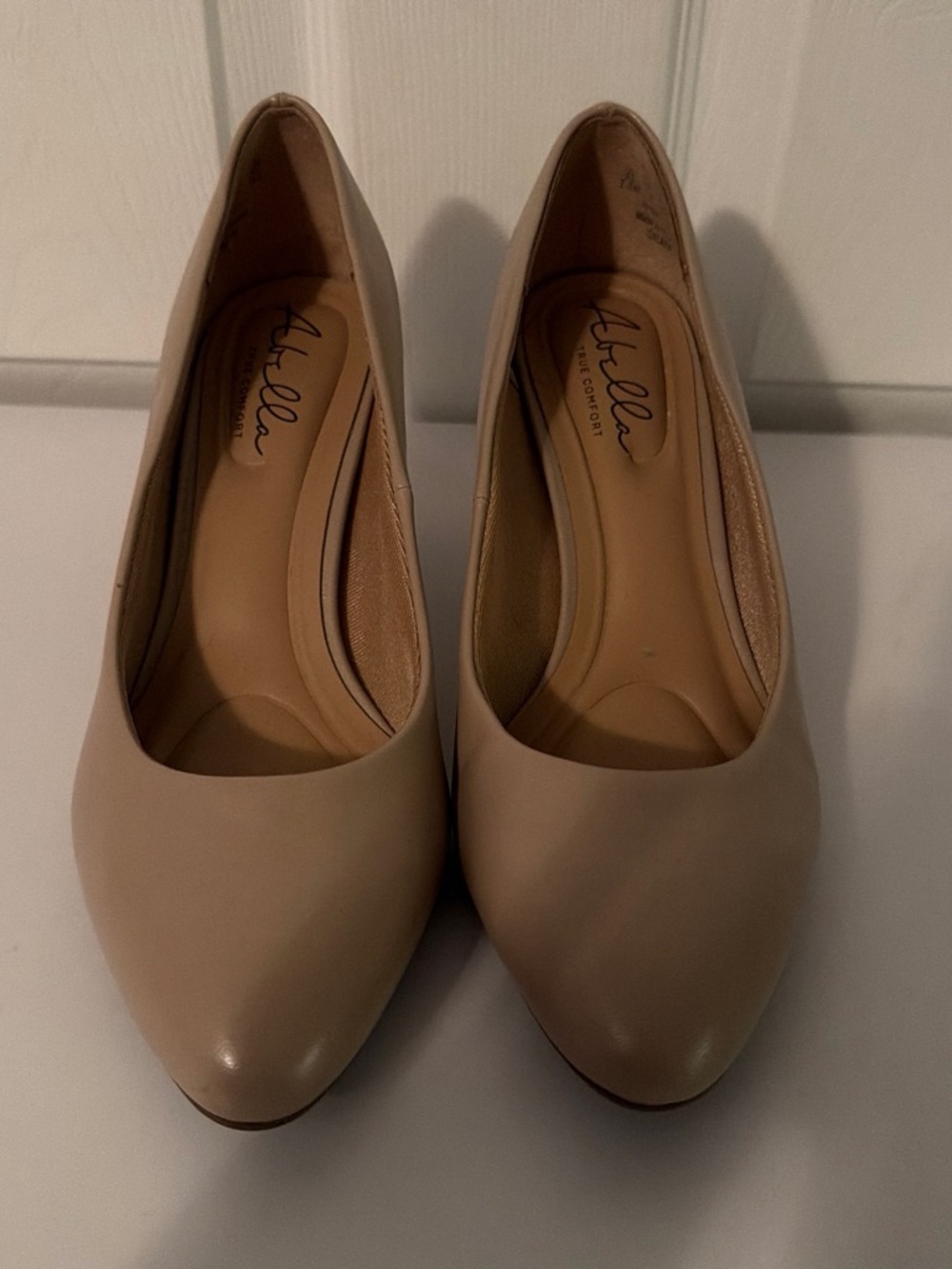 Abella Nude Pointed-Toe Women's Heels